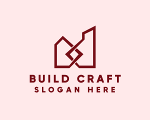 Construct - Modern Real Estate logo design