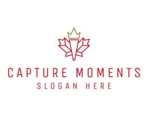Royal Maple Trip logo design