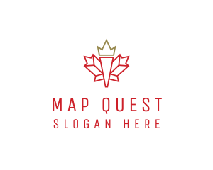 Royal Maple Trip logo design