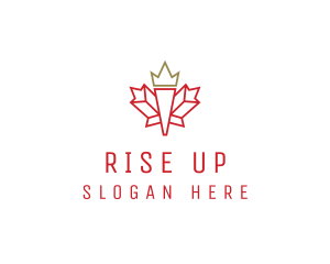 Royal Maple Trip logo design