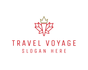 Trip - Royal Maple Trip logo design