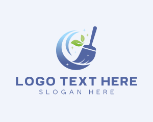 Swoosh - Eco Friendly Cleaning Products logo design