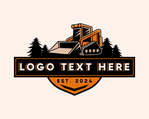 Industrial - Loader Construction Machinery logo design