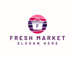 Market - Market Shopping Basket logo design