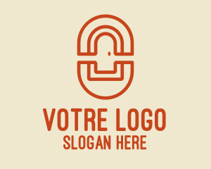 Broker - Orange Door Company logo design