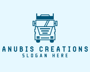 Freight Transportation Trucking logo design