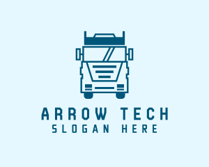 Freight Transportation Trucking logo design