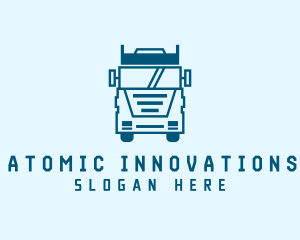 Freight Transportation Trucking logo design