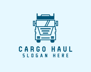 Freight Transportation Trucking logo design