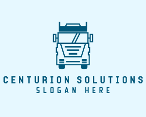 Freight Transportation Trucking logo design