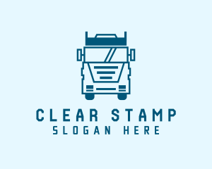 Freight Transportation Trucking logo design