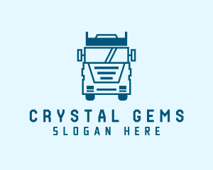 Freight Transportation Trucking logo design