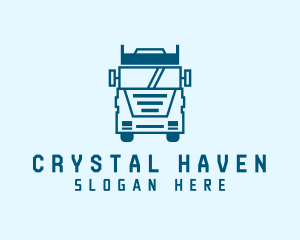 Freight Transportation Trucking logo design