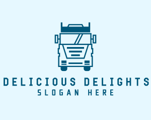 Freight Transportation Trucking logo design