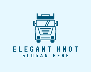 Freight Transportation Trucking logo design