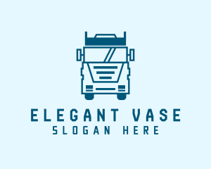 Freight Transportation Trucking logo design