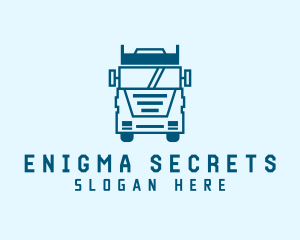 Freight Transportation Trucking logo design