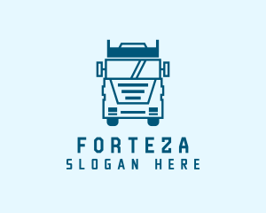 Freight Transportation Trucking logo design