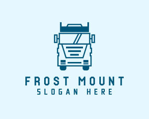 Freight Transportation Trucking logo design