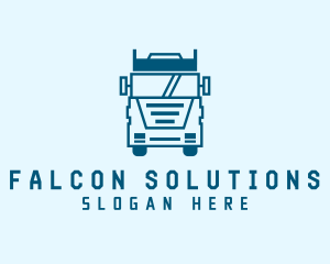 Freight Transportation Trucking logo design