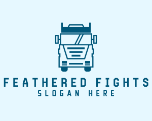 Freight Transportation Trucking logo design