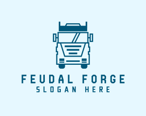 Freight Transportation Trucking logo design