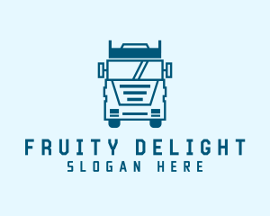 Freight Transportation Trucking logo design