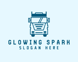 Freight Transportation Trucking logo design