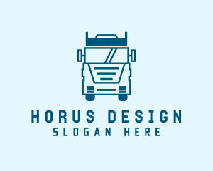 Freight Transportation Trucking logo design