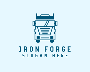 Freight Transportation Trucking logo design