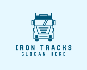 Freight Transportation Trucking logo design