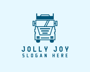 Freight Transportation Trucking logo design