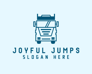 Freight Transportation Trucking logo design