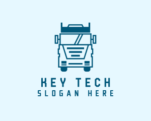 Freight Transportation Trucking logo design