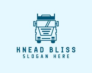 Freight Transportation Trucking logo design