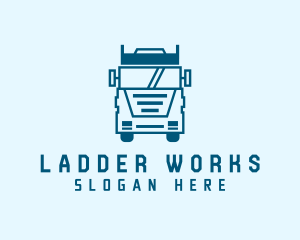 Freight Transportation Trucking logo design