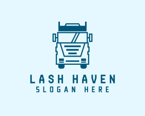 Freight Transportation Trucking logo design