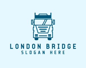 Freight Transportation Trucking logo design