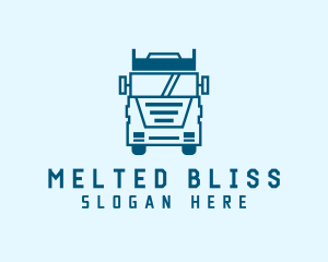 Freight Transportation Trucking logo design