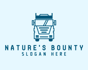 Freight Transportation Trucking logo design