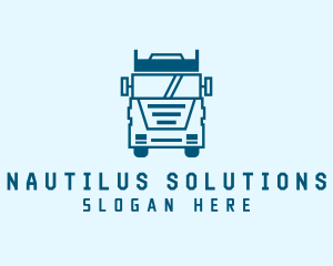 Freight Transportation Trucking logo design