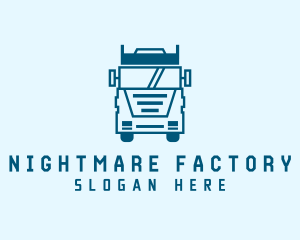 Freight Transportation Trucking logo design