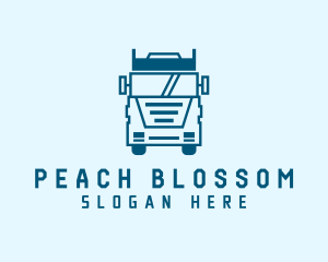 Freight Transportation Trucking logo design