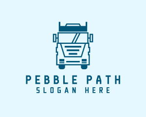 Freight Transportation Trucking logo design