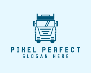 Freight Transportation Trucking logo design