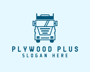 Freight Transportation Trucking logo design