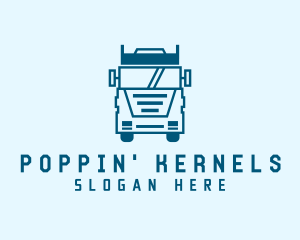 Freight Transportation Trucking logo design