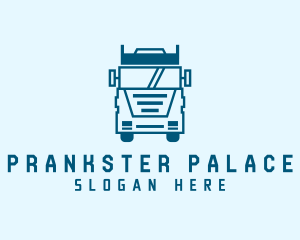 Freight Transportation Trucking logo design