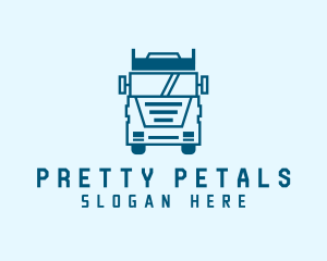 Freight Transportation Trucking logo design