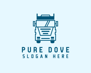 Freight Transportation Trucking logo design